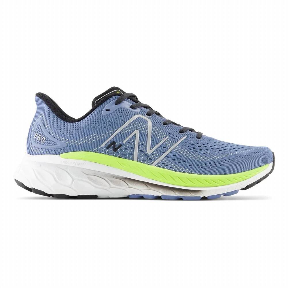 NEW NEW BALANCE men's fresh foam x 860v13 shoe in mercury blue/thirty watt